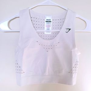 Gymshark Energy Seamless Crop Top - Cream